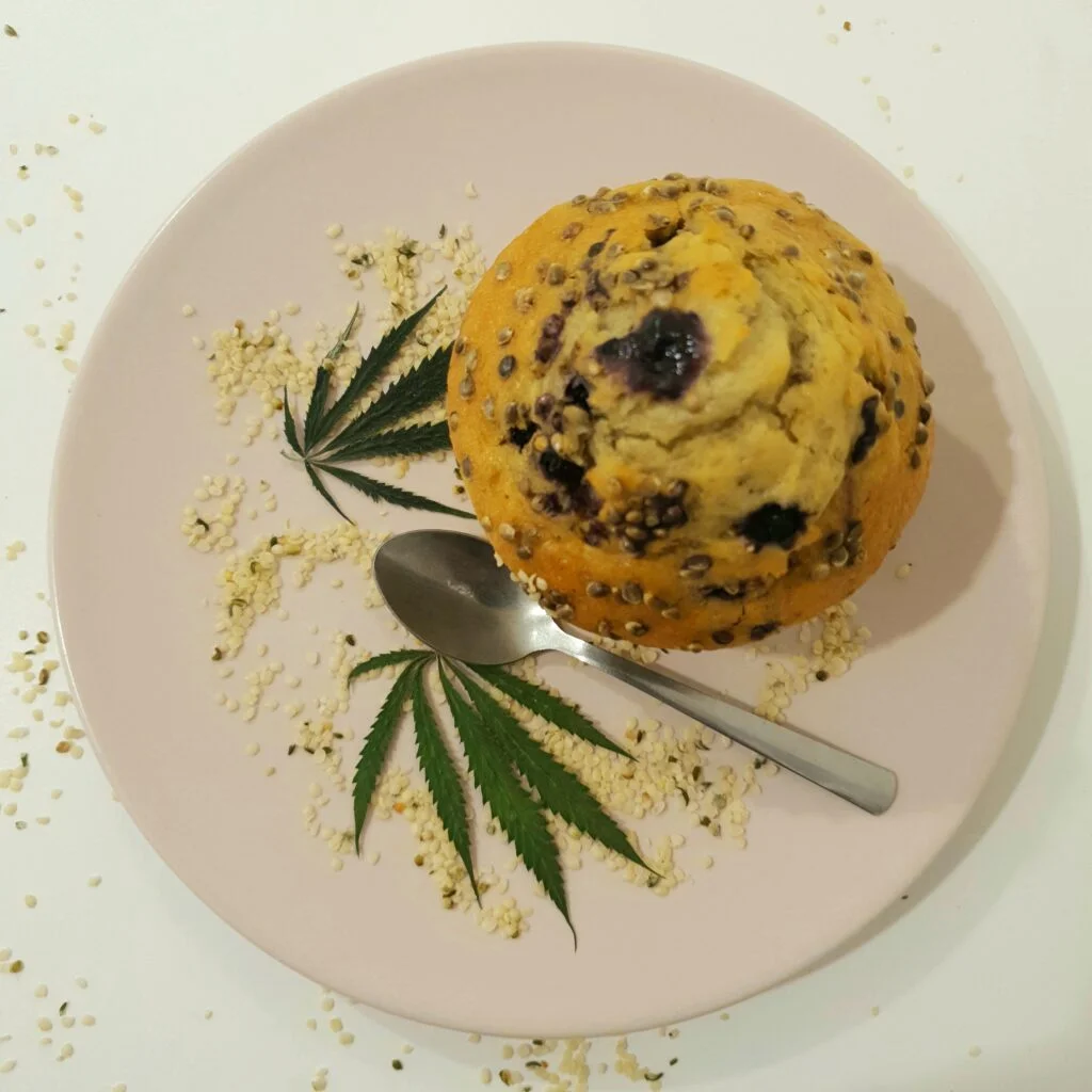 Muffin au chanvre Organiquement Votre